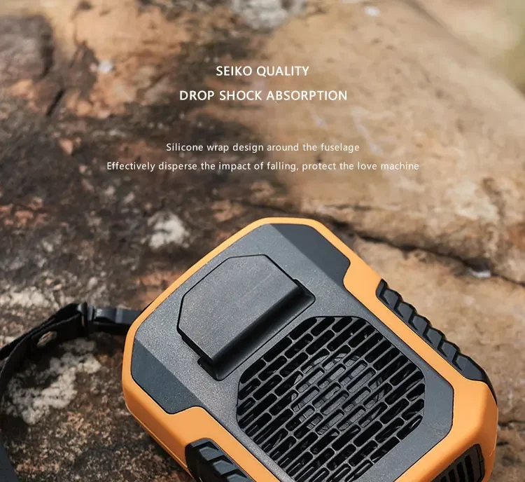 Early Summer Sale 49% Offš„ 2025 Smart AI Long-lasting Battery Powerful Portable Waist Clip Fan, Wearable Hanging Neck Fan