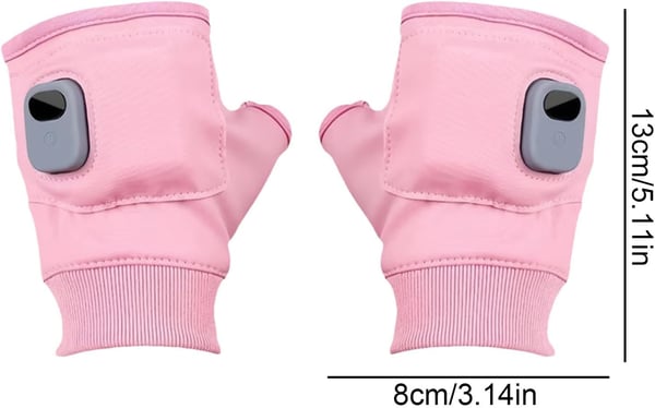 🎁 Weihnachtsaktion 45 % Rabatt ✨ Intelligente, thermostatisch beheizte fingerlose Handschuhe [Universell passend – Männer/Frauen/Kinder]