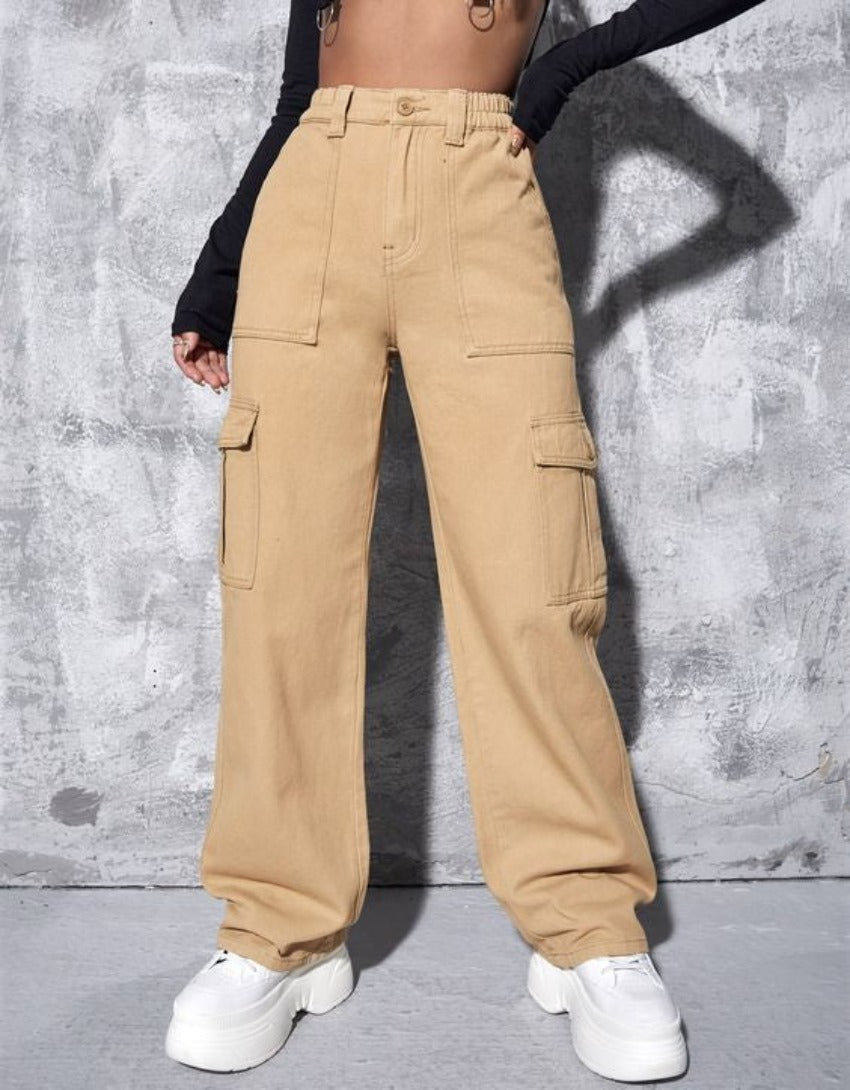 Last Day 45% Off🎁 Adjustable Straight Leg Cargo Pants