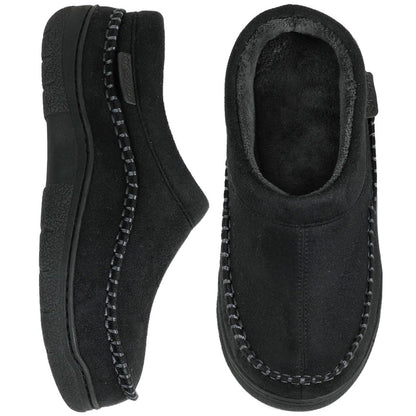 Hot Sale 45% Off🔥Men's Non-Slip Warm Plush Wide Toe Orthopedic Slip-on Slippers