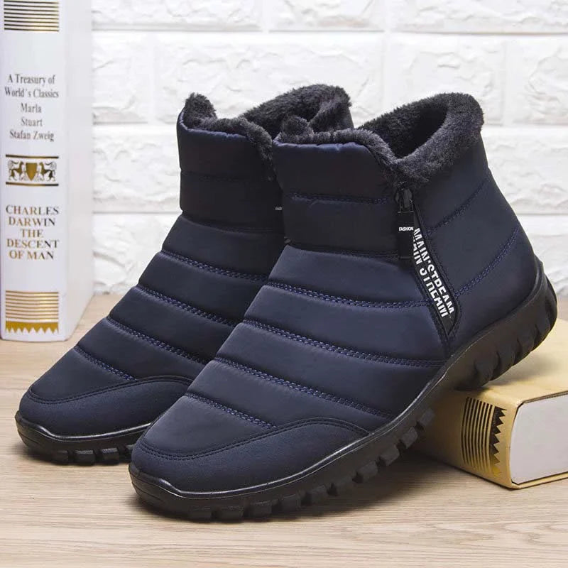 (⏰Limited Time Discount 45% off) Men's Ankle Support Waterproof Snow Boots