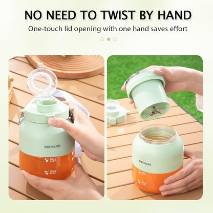 ⛱️Summer essentials- 🥤Personal Blender for Smoothies & Shakes – Large Capacity Portable Juicer Cup | Travel, Gym, Office Friendly