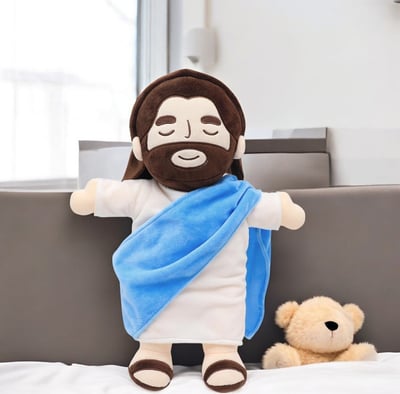 🔥Black Friday Sale 49% OFF🎄Comforting Christ - Jesus Breathing Plushie