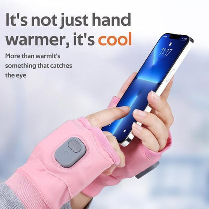 🎁 Weihnachtsaktion 45 % Rabatt ✨ Intelligente, thermostatisch beheizte fingerlose Handschuhe [Universell passend – Männer/Frauen/Kinder]