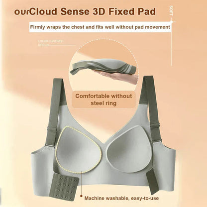 🔥Last Day Buy 1 Get 3 Packs🎁Super Gather bra | Wireless Push-up Bra👍No more sagging breasts