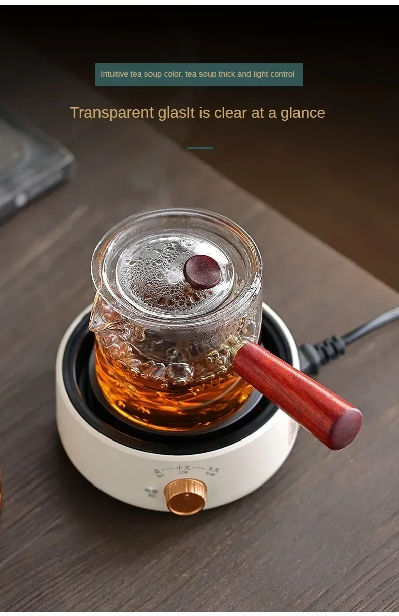 Electric Ceramic Stove Home Office Tea Stove, Auto Keep Warm