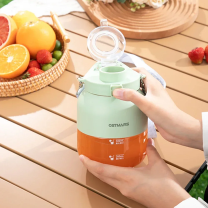 ⛱️Summer essentials- 🥤Personal Blender for Smoothies & Shakes – Large Capacity Portable Juicer Cup | Travel, Gym, Office Friendly