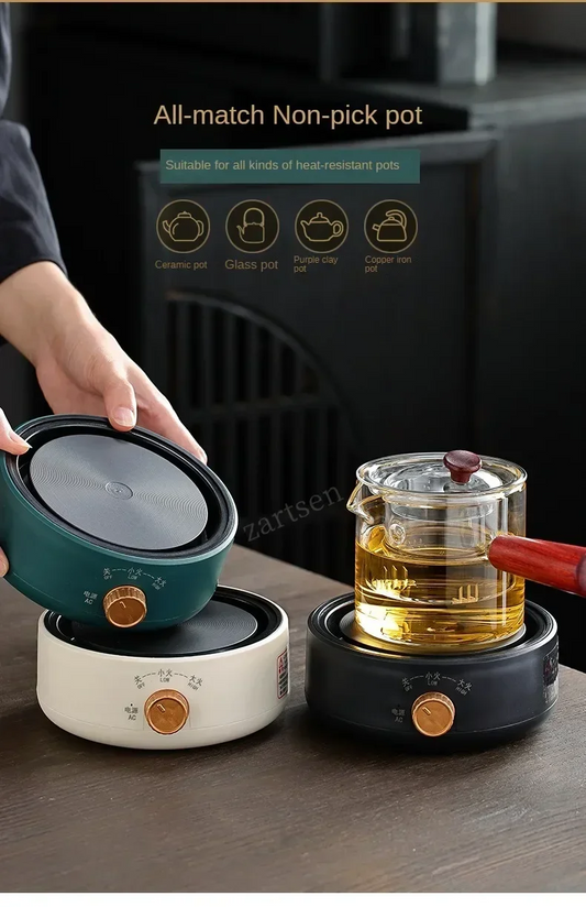 Electric Ceramic Stove Home Office Tea Stove, Auto Keep Warm