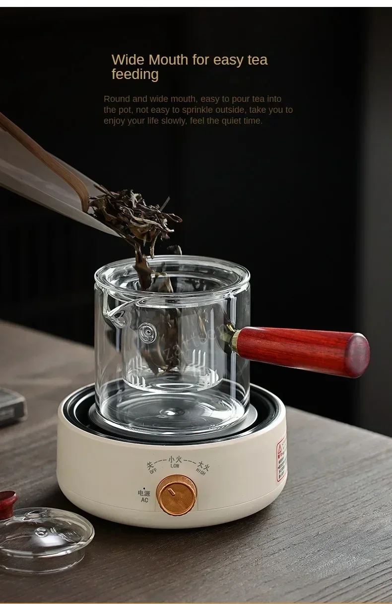 Electric Ceramic Stove Home Office Tea Stove, Auto Keep Warm