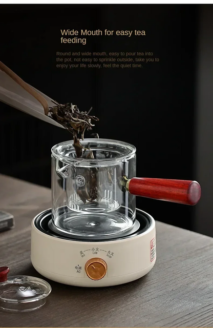 Electric Ceramic Stove Home Office Tea Stove, Auto Keep Warm