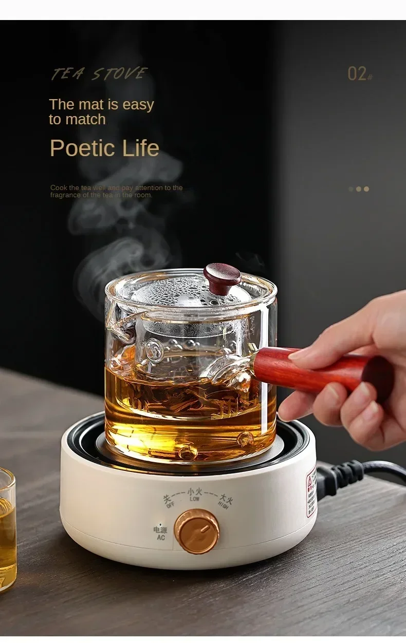 Electric Ceramic Stove Home Office Tea Stove, Auto Keep Warm