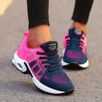 Women's Lightweight Running Shoes, Breathable Air Cushion Sneakers