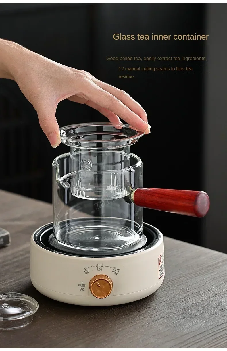 Electric Ceramic Stove Home Office Tea Stove, Auto Keep Warm