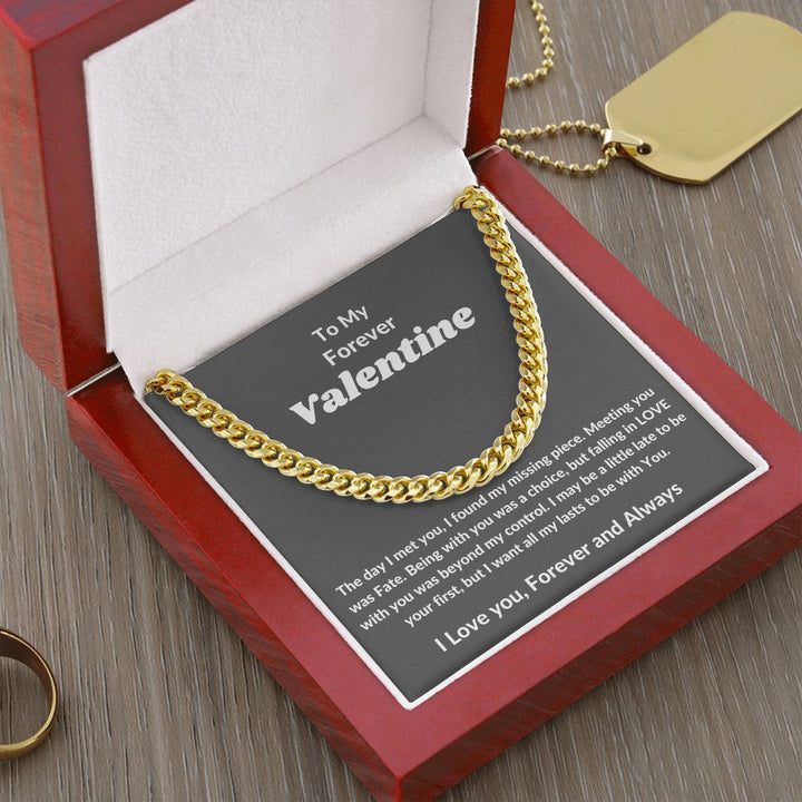 Forever Valentine | Cuban Link Chain