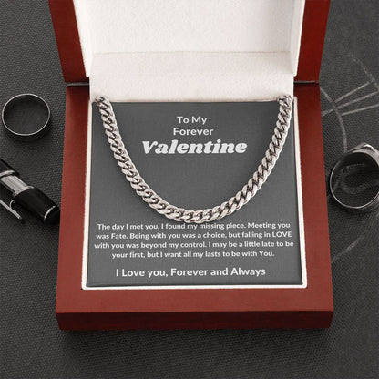 Forever Valentine | Cuban Link Chain