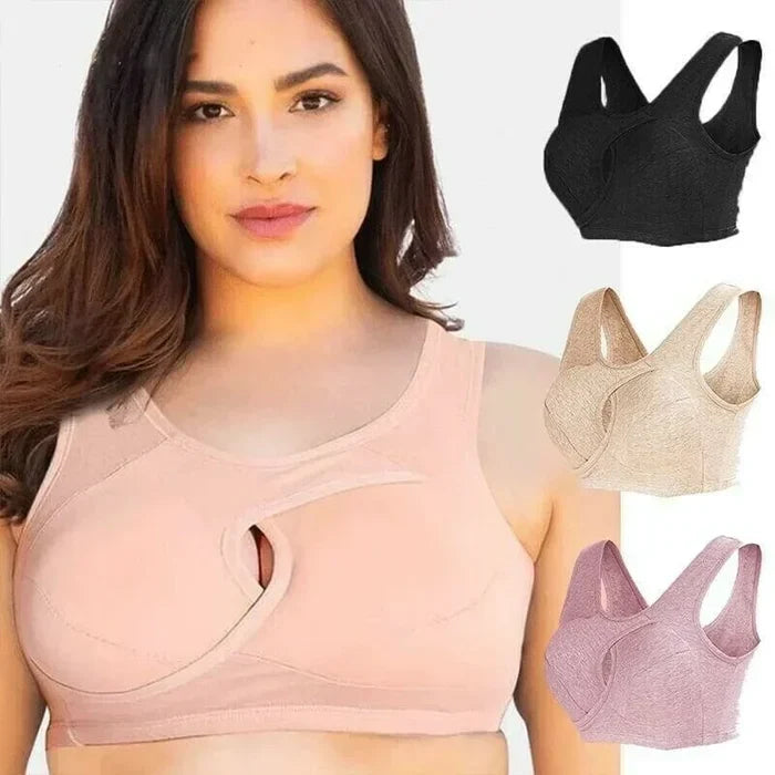 Last day 45% Off🔥 Plus Size - Posture Correcting Anti-Sagging Strapless Bra [Buy More Save More]