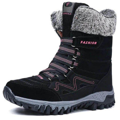 Women's Arch Support Snow Boots, Cold-Weather Waterproof Boots