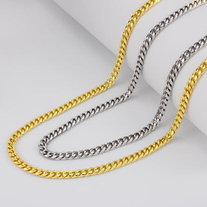 Promise Necklace For Him-Cuban Chain-When You Wear This Necklace