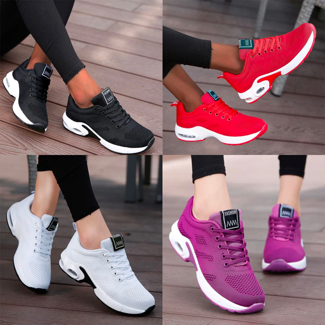 Women's Lightweight Running Shoes, Breathable Air Cushion Sneakers